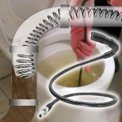 Feder zur Beseitigung von Abflussverstopfungen | DRAINSPRING