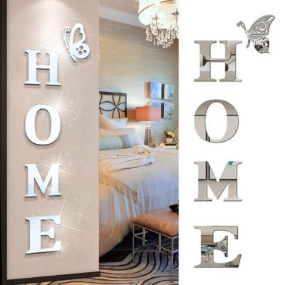 3D Spiegel Wandaufkleber | HOMEWALL