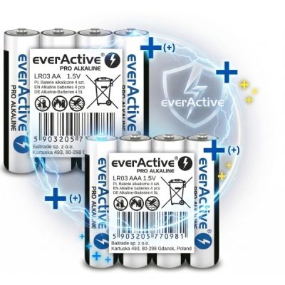 AA- und AAA-Batterieset