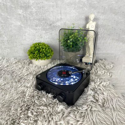 Retro 3-in-1 Ozeanwellen-Projektor, Bluetooth-Lautsprecher und LED-Stimmungslicht | VIVAPLAY